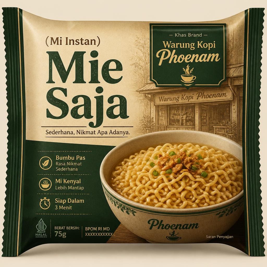 Mie Saja Warkop Phoenam